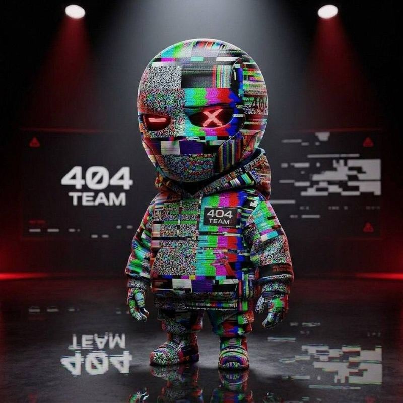 Маскот 404 Team